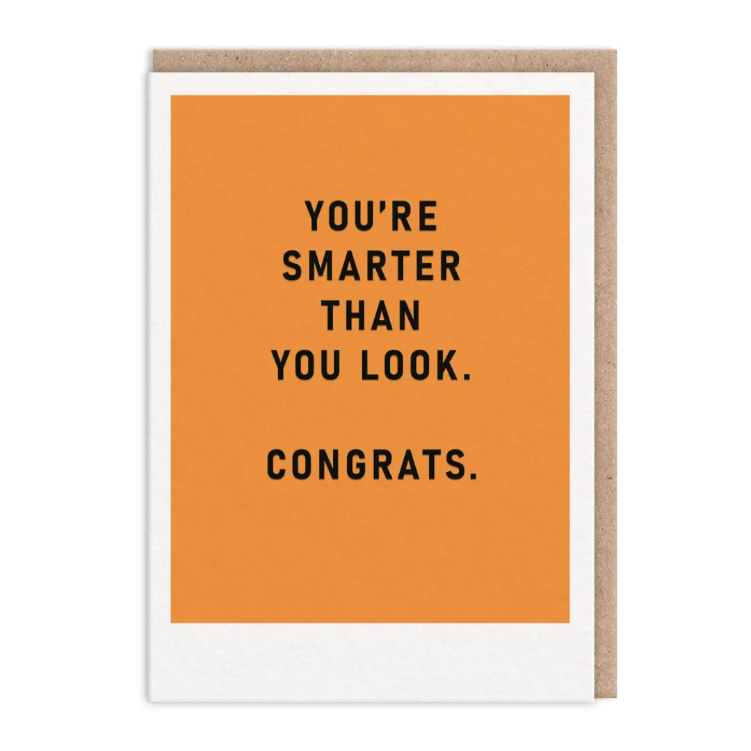 Ohh Deer Congratulations*Smarter Than You Look Congratulations Card π |
