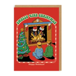 Ohh Deer Christmas Cards*Smells Like Santa Christmas Card