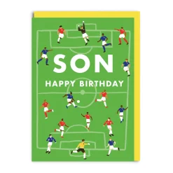 Ohh Deer Birthday Cards*Son Football Birthday Card |