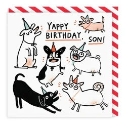 Gemma Correll Birthday Cards*Son Yappy Birthday Card