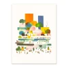 Ohh Deer Prints*Southbank No Text Riso Print (8x6)