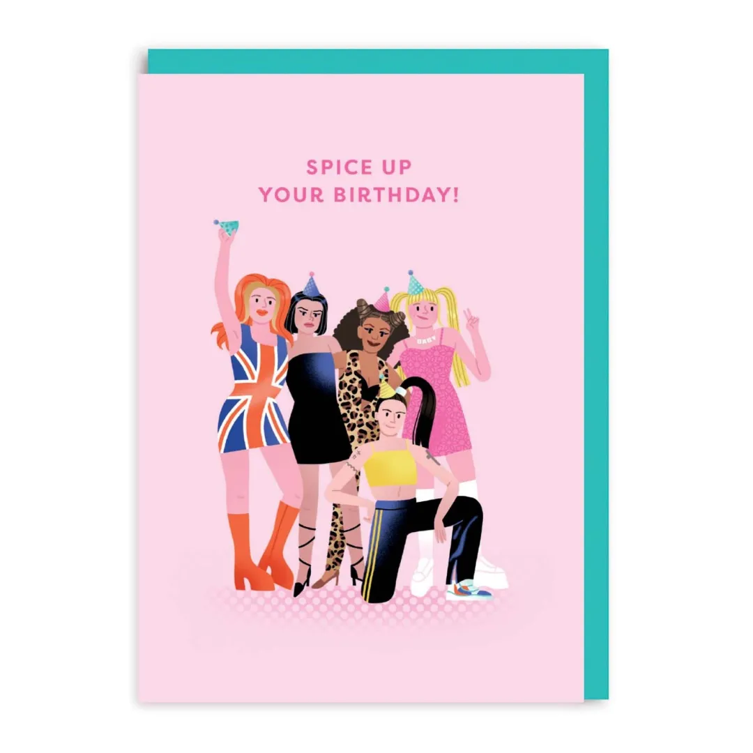 Ohh Deer Birthday Cards*Spice Girls Birthday Card |