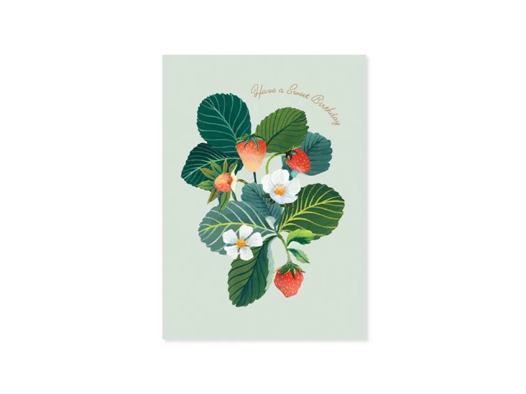 UWP Luxe Pop Up & 3d Cards|Birthday Cards*Strawberries 3D Pop Up Greeting Card | Ohh Deer