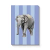 Kaleido Premium Notebooks|Stationery Gifts*Striped Elephant A5 Perfect Bound Notebook