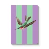 Kaleido Notebooks Under £10|Stationery Gifts*Striped Hummingbird A6 Perfect Bound Notebook