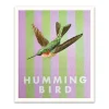 Kaleido Prints*Striped Hummingbird Small Art Print (12x10)