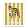 Kaleido Prints*Striped Leopard Small Art Print (12x10)