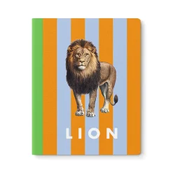 Kaleido Notebooks Under £10|Stationery Gifts*Striped Lion Exercise Book