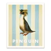 Kaleido Prints*Striped Penguin Small Art Print (12x10)