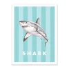 Kaleido Prints*Striped Shark Small Art Print (12x10)