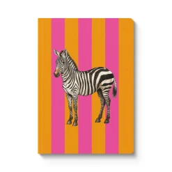 Kaleido Premium Notebooks|Stationery Gifts*Striped Zebra A5 Perfect Bound Notebook