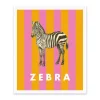Kaleido Prints*Striped Zebra Riso Print (12x10)