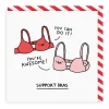 Gemma Correll Thinking Of You*Support Bras Greeting Card | Cards on Ohh Deer