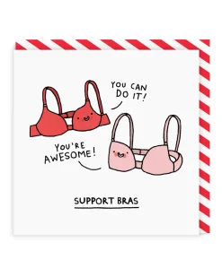 Gemma Correll Thinking Of You*Support Bras Greeting Card | Cards on Ohh Deer