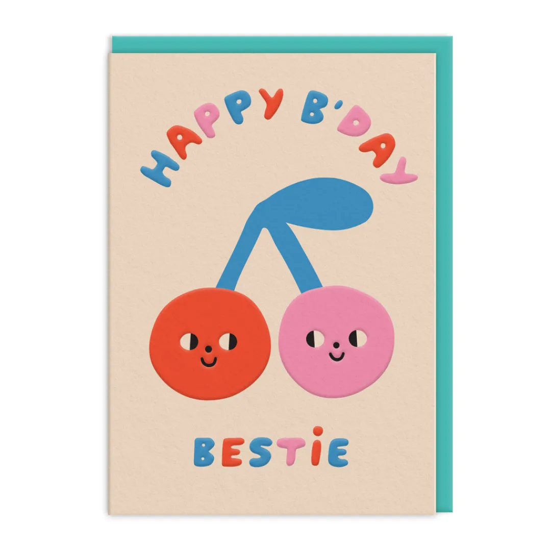 Suzy Ultman Birthday Cards*Sweet Cherries Happy Birthday Card 🍒 | Ohh Deer