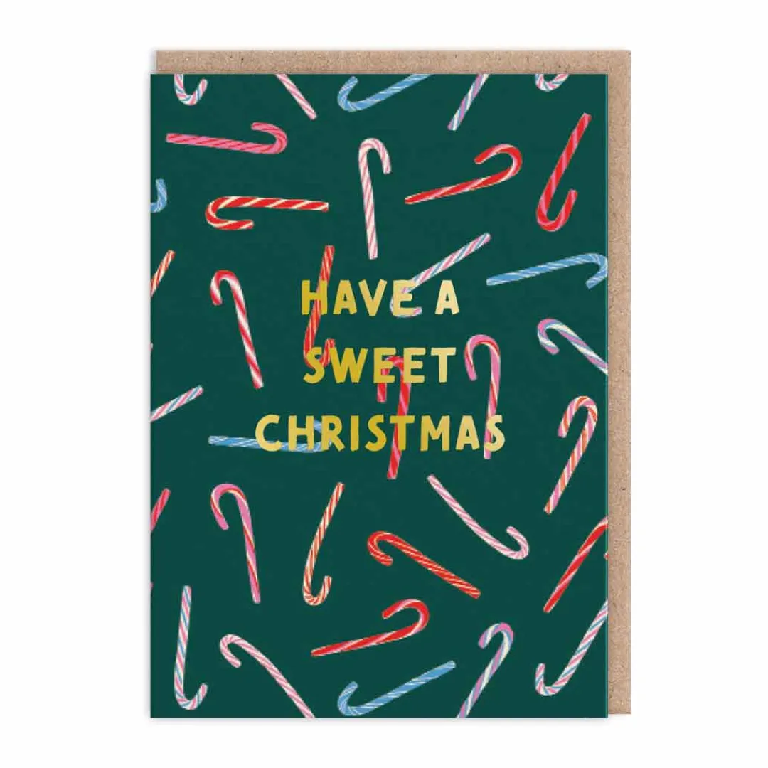 Emily Taylor Christmas Cards*Sweet Christmas Candy Canes Christmas Card | Ohh Deer