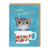 Angela Rozelaar Birthday Cards*Teacup Kitten Birthday Card | Ohh Deer