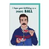Party Mountain Paper Co. Birthday Cards*Ted Lasso Birthday Card ⚽️🇬🇧 | Ohh Deer