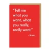 Ohh Deer Christmas Cards*Tell Me What You Want | Christmas Card |