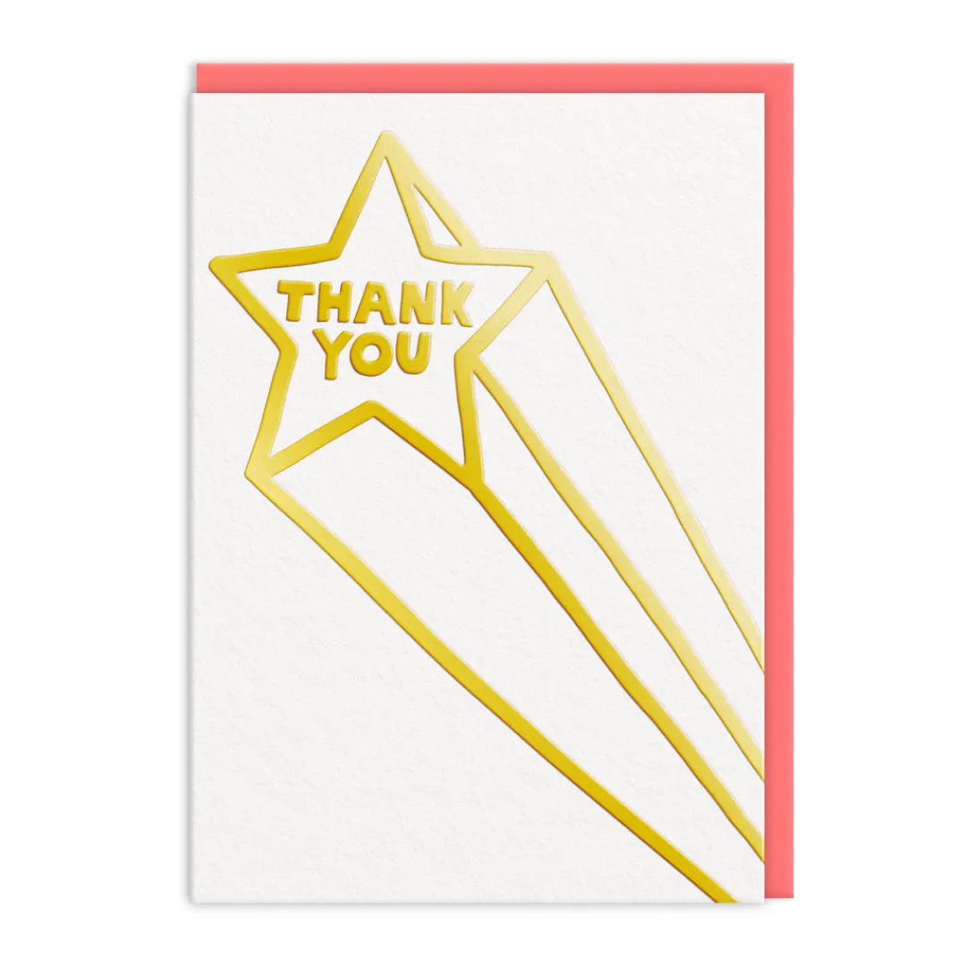 Ashkahn Thank You*Thank You Star Greeting Card 🌟 | Ohh Deer