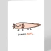 Gemma Correll Thank You*Thanks Alotl Thank You Card | Ohh Deer