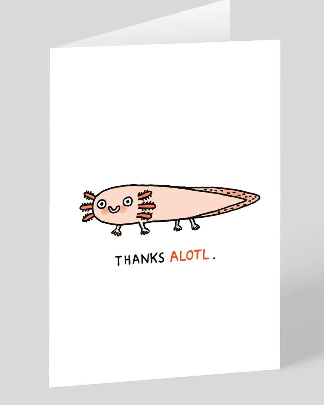 Gemma Correll Thank You*Thanks Alotl Thank You Card | Ohh Deer