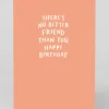 Raspberry Blossom Birthday|Birthday Cards*There's No Better Friend Birthday Card | Ohh Deer