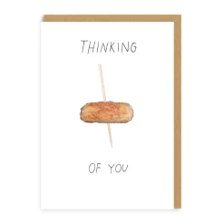Ohh Deer Thinking Of You*Thinking Of You Cocktail Sausage Greeting Card |