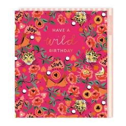 Cath Kidston Birthday Cards*Tiger Floral Large Birthday Card | Ohh Deer