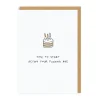 Paul Gandhi Birthday Cards*Time To Start Acting Your F*cking Age Birthday Greeting Card