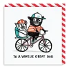 Gemma Correll Father's Day Cards*To A Wheelie Great Dad Father's Day Card | Ohh Deer