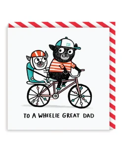 Gemma Correll Father's Day Cards*To A Wheelie Great Dad Father's Day Card | Ohh Deer