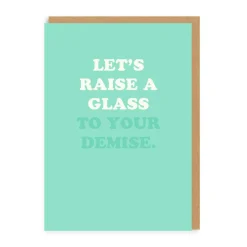Ohh Deer Birthday Cards*To Your Demise Greeting Card