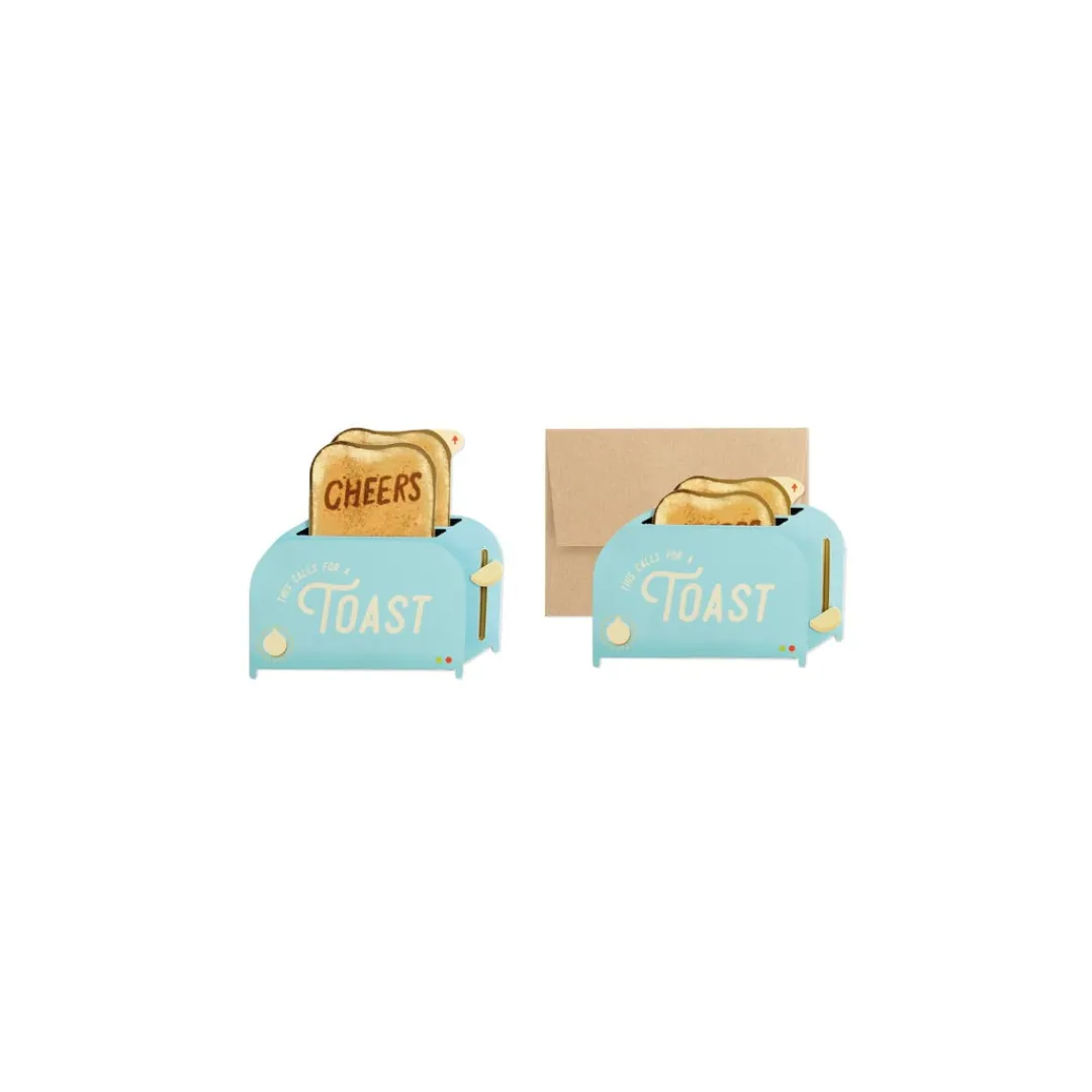UWP Luxe Congratulations|Engagement*Toaster 3D Pop Up Greeting Card | Ohh Deer