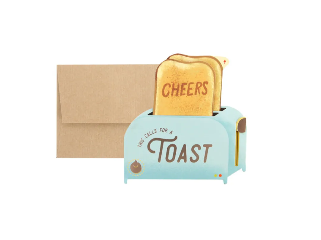 UWP Luxe Congratulations|Engagement*Toaster 3D Pop Up Greeting Card | Ohh Deer