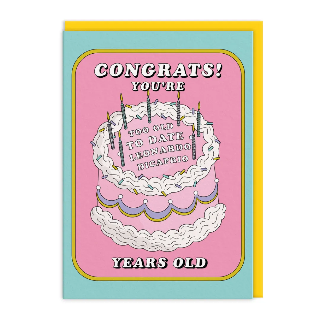 Party Mountain Paper Co. Birthday Cards*Too Old For Leo Birthday Card - Party Mountain Paper Co | Ohh Deer
