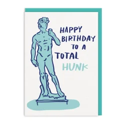 And Here We Are Birthday Cards*Total Hunk Happy Birthday Card