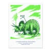 Natural History Museum Prints*Triceratops Riso Print (8x6)