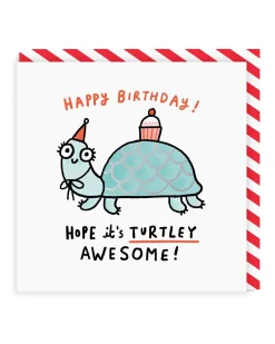 Gemma Correll Birthday Cards*Turtley Awesome Birthday Card