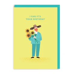 Ohh Deer Birthday Cards*Van Gogh Ear Birthday Card |