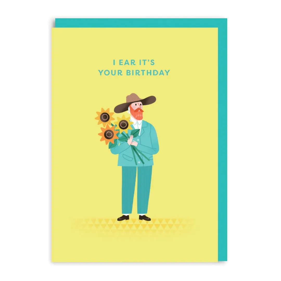 Ohh Deer Birthday Cards*Van Gogh Ear Birthday Card |