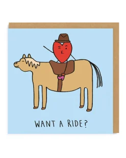 Sophie Hamlin Anniversary|Valentine's Day Cards*Want a ride? Valentine's Day Card | Ohh Deer