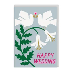 Banquet Congratulations|Wedding*Wedding Doves Greeting Card