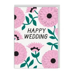 Banquet Congratulations|Wedding*Wedding Flowers Greeting Card