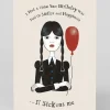 Ohh Deer Birthday|Birthday Cards*Wednesday Addams Funny Birthday Card |