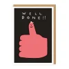 Max Machen Thank You|Congratulations*Well Done Thumbs Up Greeting Card | Ohh Deer