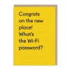 Twin Pines New Home*What's The Wifi Password Greeting Card
