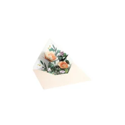 UWP Luxe Pop Up & 3d Cards|Birthday Cards*Wildflower Envelope 3D Pop Up Greeting Card | Ohh Deer