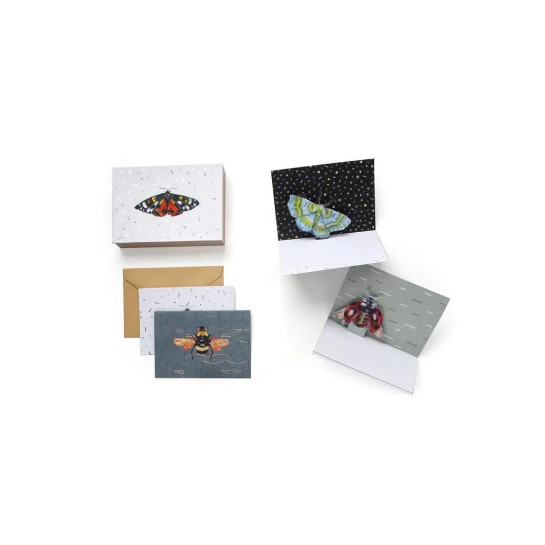 UWP Luxe Pop Up & 3d Cards*Wings Boxed Notes | Ohh Deer