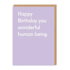 Twin Pines Birthday Cards*Wonderful Human Being Birthday Card | Ohh Deer